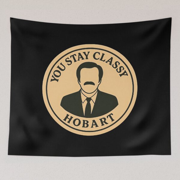 Item preview, Anchorman Inspired Retro Australia Print: Hobart designed and sold by PinUpPizzazz.