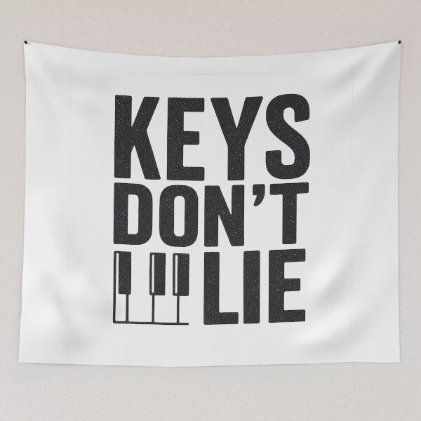 Item preview, The Keys Don't Lie – Piano Design designed and sold by butikoshop.