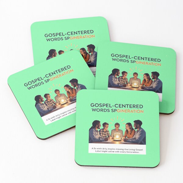 Item preview, Gospel-Centered Mission – 3D Spiritual Generation Label,  designed and sold by PaintMeWorld.