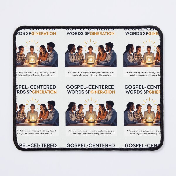 Item preview, Gospel-Centered Mission – 3D Spiritual Generation Label,  designed and sold by PaintMeWorld.
