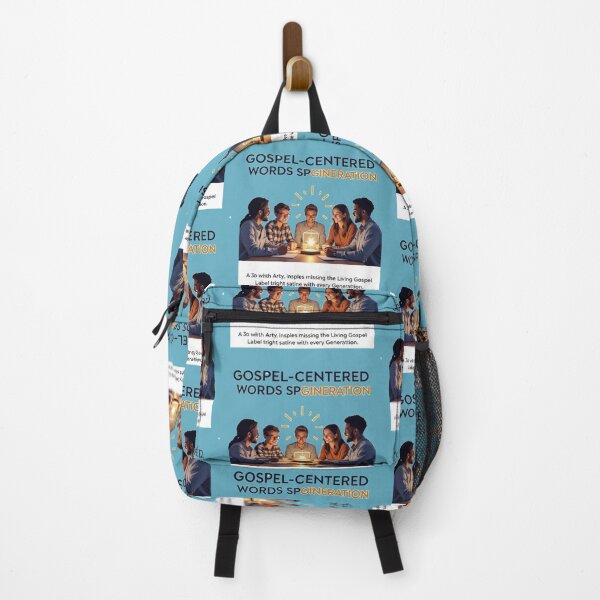 Item preview, Gospel-Centered Mission – 3D Spiritual Generation Label, designed and sold by PaintMeWorld.