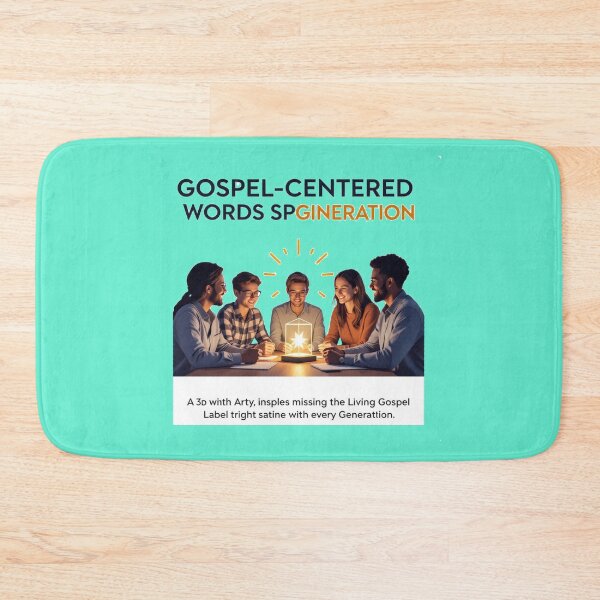 Item preview, Gospel-Centered Mission – 3D Spiritual Generation Label,  designed and sold by PaintMeWorld.