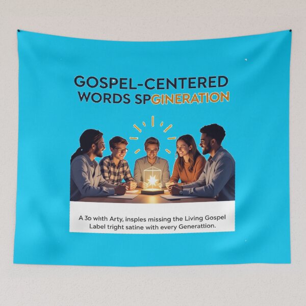 Item preview, Gospel-Centered Mission – 3D Spiritual Generation Label,  designed and sold by PaintMeWorld.
