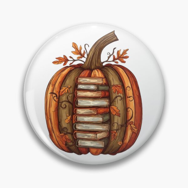 Item preview, Fall Book Pumpkin Halloween Teacher – Cozy Autumn Classroom Design designed and sold by Ditstyle.
