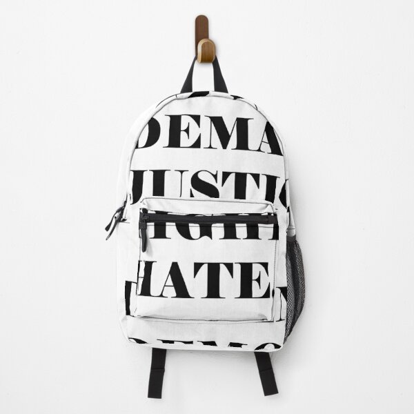 Item preview, Fight Hate. Demand Justice. Defend Democracy. Defend Love. designed and sold by EMWorks-Ink.