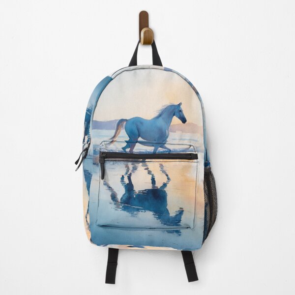 Item preview, A graceful Arabian horse running along the shoreline at dawn Horses in Motion designed and sold by CDC40.