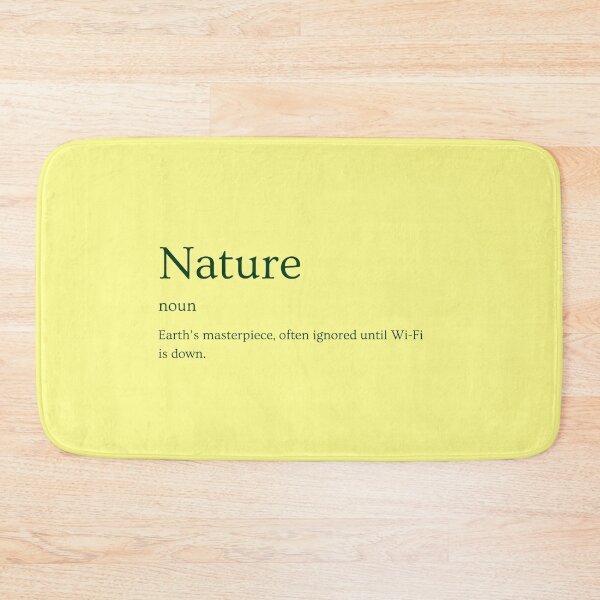 Item preview, Nature: Earth’s Masterpiece Without Wi-Fi designed and sold by ImprintedMind.