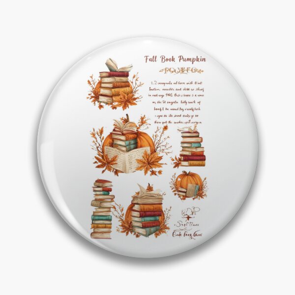 Item preview, Fall Book Pumpkin Halloween Teacher – Cozy Autumn Classroom Design designed and sold by Ditstyle.