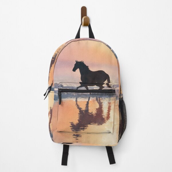 Item preview, A graceful Arabian horse running along the shoreline at dawn Horses in Motion designed and sold by CDC40.