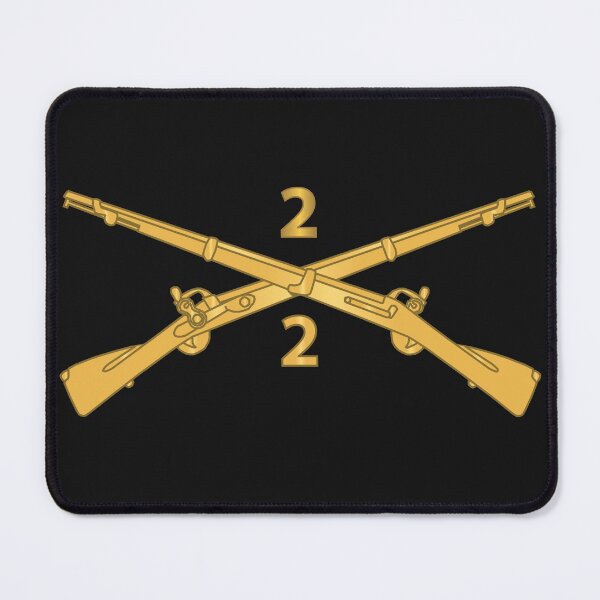 Item preview, Army - 2nd Battalion, 2nd Infantry Regiment Branch wo Txt 300 designed and sold by Military Insignia Products.