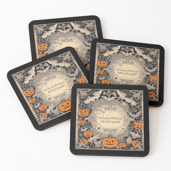 Item preview, Halloween Greetings with Many JackO'Lanterns designed and sold by 2ndBloom.