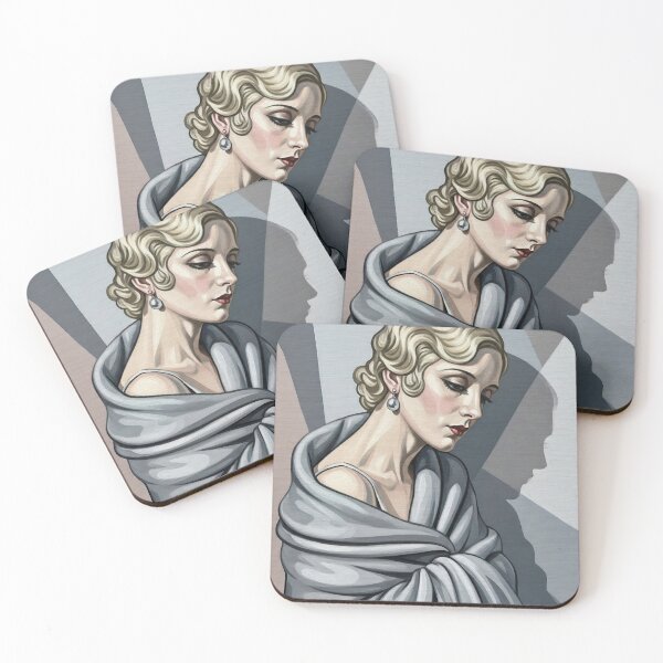 Item preview, The Gray Pearl V2 - Original Art Deco Artwork designed and sold by elektronen.