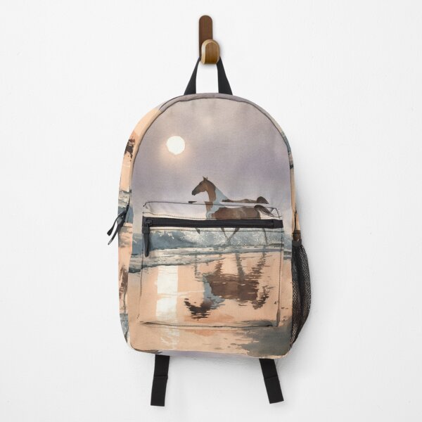 Item preview, A graceful Arabian horse running along the shoreline at dawn Horses in Motion designed and sold by CDC40.