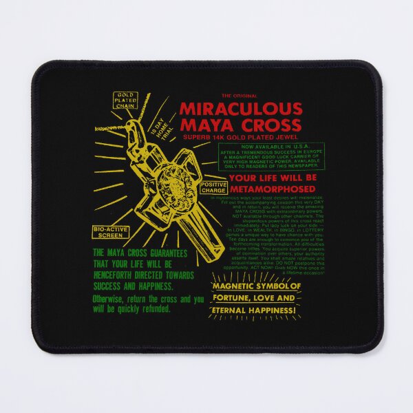 Item preview, The Miraculous Maya Cross — Bio-Active Salvation Guaranteed designed and sold by ChickenFund.