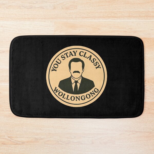 Item preview, Anchorman Inspired Retro Australia Print: Wollongong designed and sold by PinUpPizzazz.
