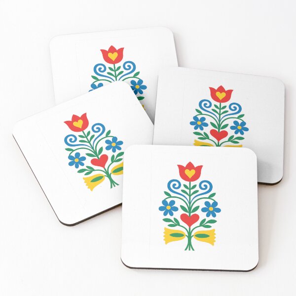 Item preview, Horehronsky tulipan – Slovak Folk Art Floral Design designed and sold by HERITAGE ART.