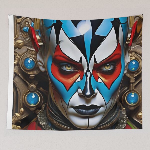 Item preview, Agent of the Chaos Queen 2 - Dark Fantasy Sci Fi Art concept designed and sold by Delerat7.