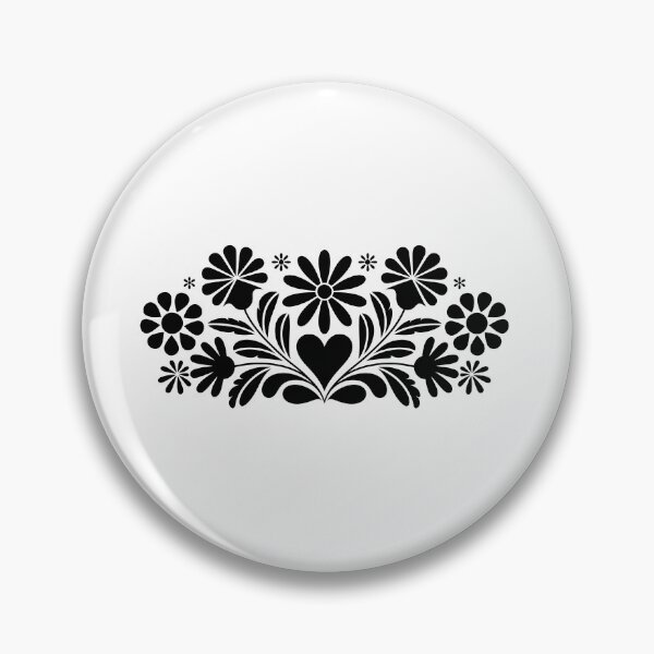 Item preview, Elegant Black Floral Pattern designed and sold by jkrphoto.