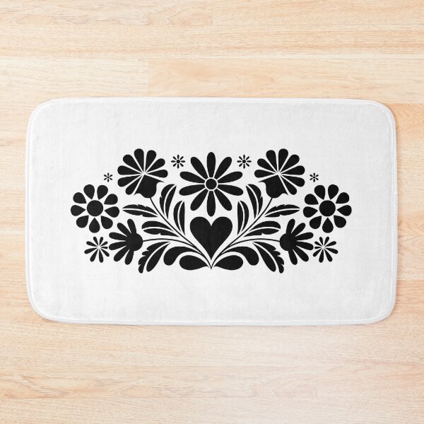 Item preview, Elegant Black Floral Pattern designed and sold by jkrphoto.