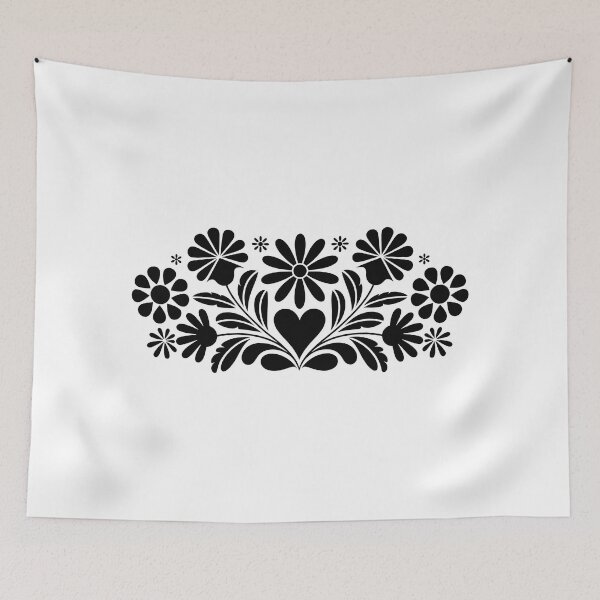 Item preview, Elegant Black Floral Pattern designed and sold by jkrphoto.