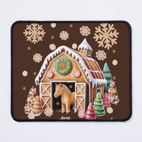 Item preview, Christmas Gingerbread Unique Gingerbread Barn designed and sold by Cute & Sassy Custom Gifting Boutiques.
