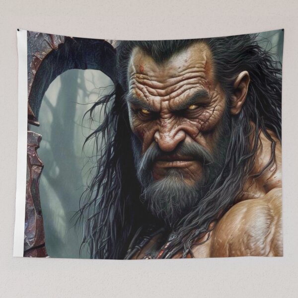Item preview, Barbarian Warrior - Fantasy Art concept designed and sold by Delerat7.