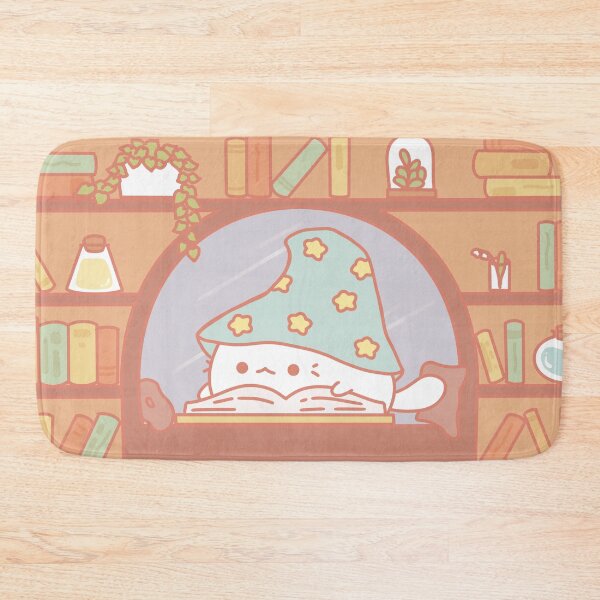 Item preview, Wizard Cat Cozy Library Reading Nook Daytime designed and sold by akaimochi.