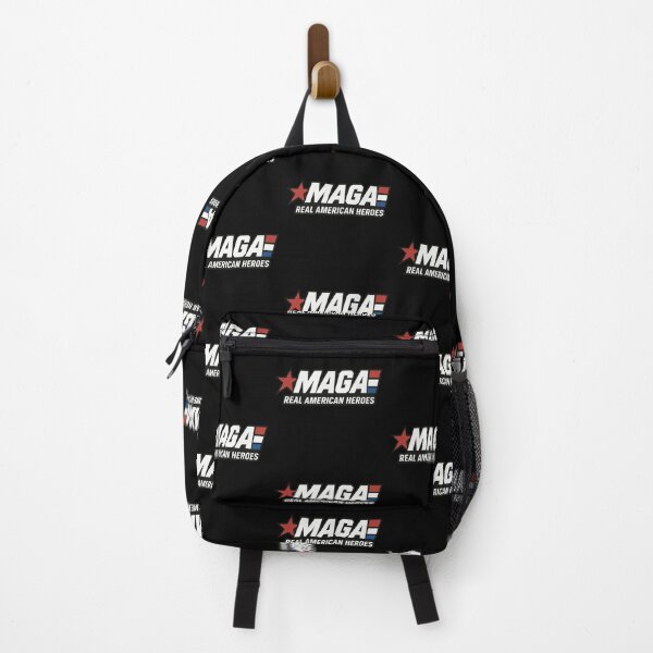 Item preview, MAGA Real American Heroes Logo designed and sold by getpressedshirt.