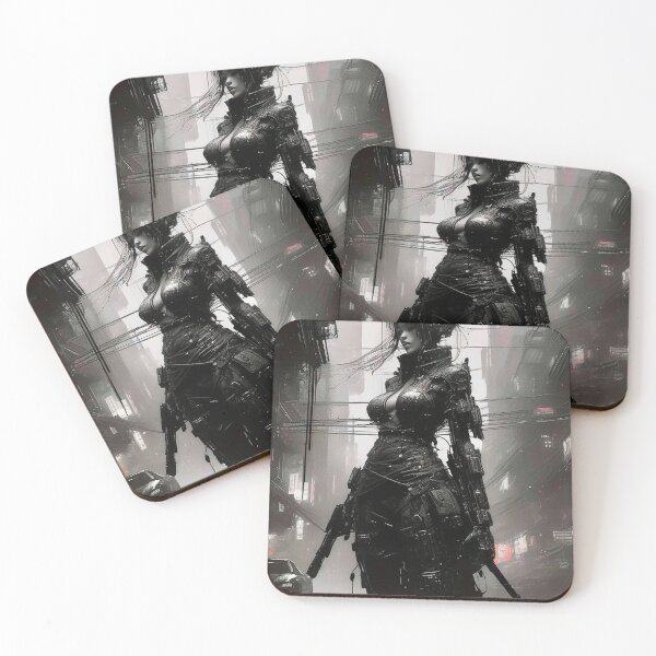 Item preview, Ronin, Anime Cyberpunk concept character - Sci Fi Art concept designed and sold by Delerat7.