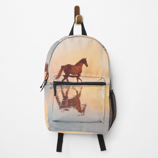 Item preview, A graceful Arabian horse running along the shoreline at dawn Horses in Motion designed and sold by CDC40.