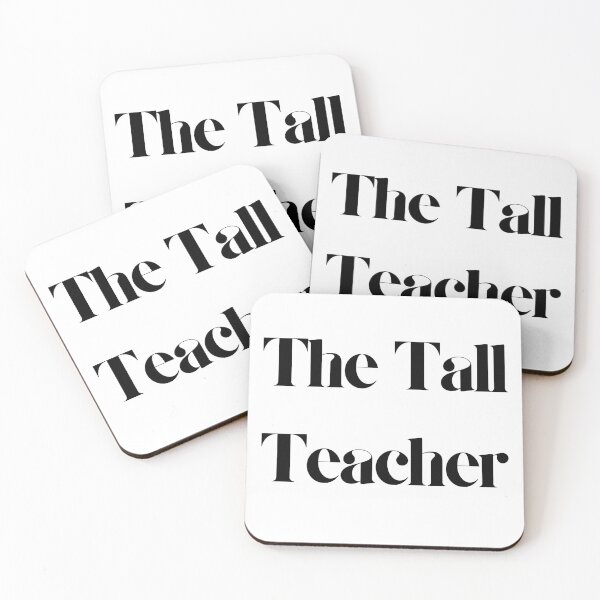 Item preview, The Tall Teacher – Classic White Edition designed and sold by Embrace Tall.