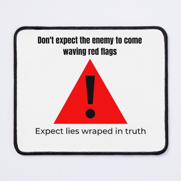 Item preview, Expect Lies Warped in Truth Christian Streetwear – Faith Based Warning Sign T-Shirt (Black Letters Edition) designed and sold by SupremeTeez.