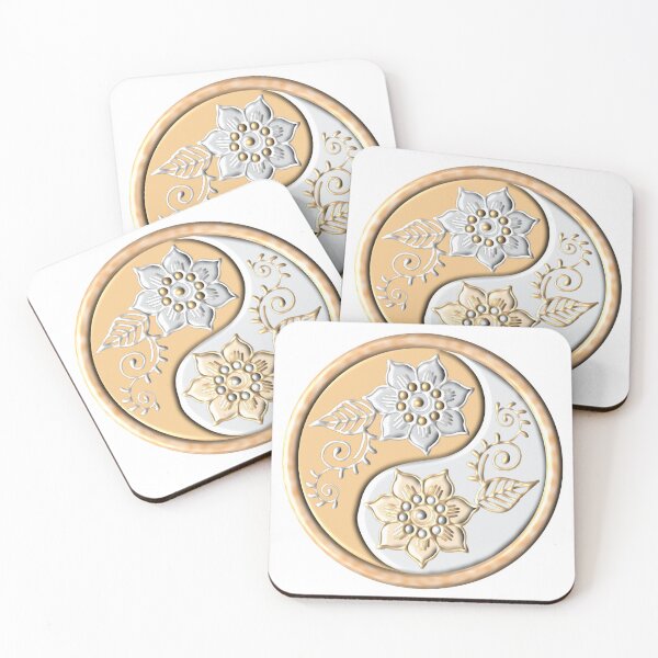 Item preview, Yin Yang Floral 1 designed and sold by m2inspiration.