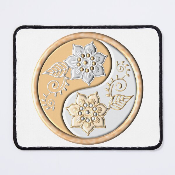 Item preview, Yin Yang Floral 1 designed and sold by m2inspiration.