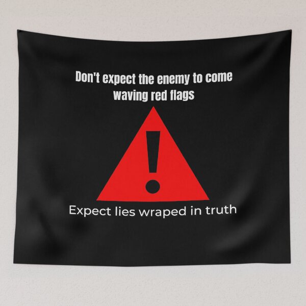 Item preview, Expect Lies Warped in Truth Christian Streetwear – Faith Based Warning Sign T-Shirt designed and sold by SupremeTeez.