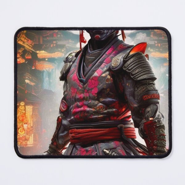 Item preview, Cyberpunk Samurai 5 concept character - Sci Fi Art concept designed and sold by Delerat7.