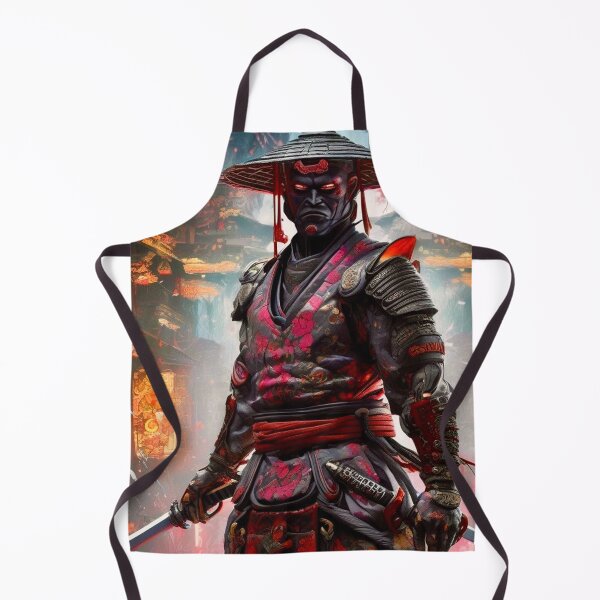 Item preview, Cyberpunk Samurai 5 concept character - Sci Fi Art concept designed and sold by Delerat7.