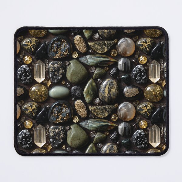 Item preview, natural gemstone collection dark earth gold designed and sold by EarthenEmbers.