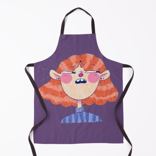 Item preview, Exasperated Girl with Red Hair designed and sold by Popettte.