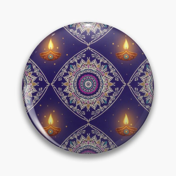 Item preview, Festival Radiance - Diwali Light Flow Pattern designed and sold by kornkobart.