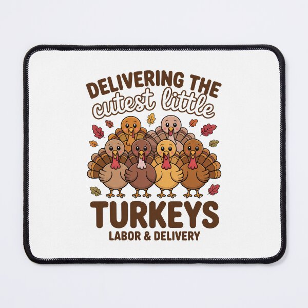 Item preview, Delivering The Cutest Turkeys Labor & Delivery Thanksgiving designed and sold by Gogetgiggles.
