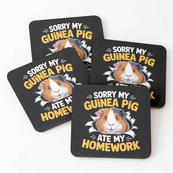 Item preview, orry my guinea pig ate my homework designed and sold by jkrphoto.