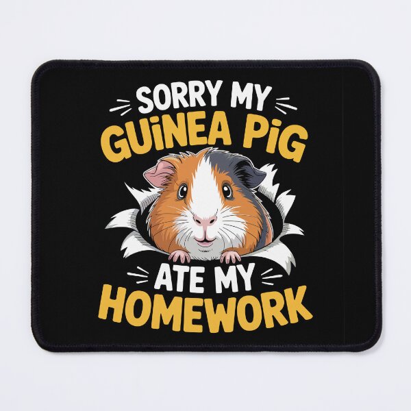 Item preview, orry my guinea pig ate my homework designed and sold by jkrphoto.