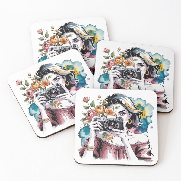Item preview, Colorful Photographer's Portrait designed and sold by jkrphoto.