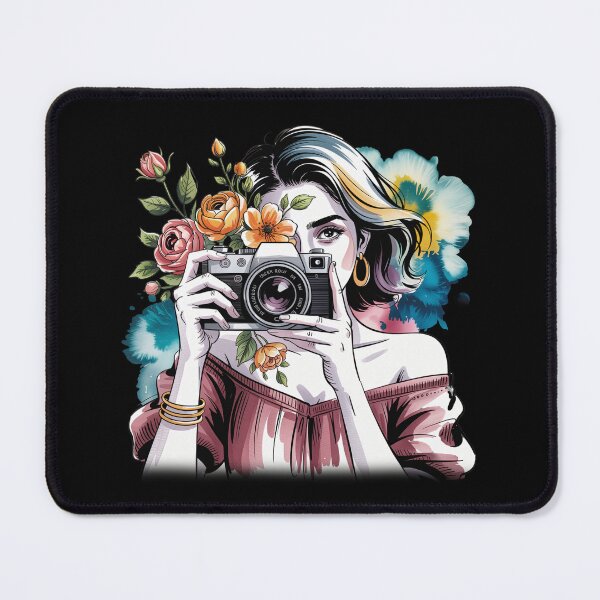Item preview, Colorful Photographer's Portrait designed and sold by jkrphoto.