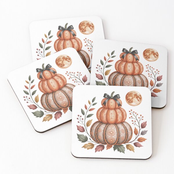 Item preview, Autumn Pumpkin and Harvest Moon designed and sold by jkrphoto.