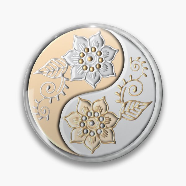 Item preview, Yin Yang Floral 2 designed and sold by m2inspiration.