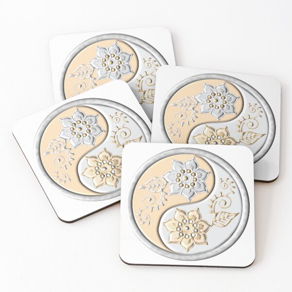 Item preview, Yin Yang Floral 2 designed and sold by m2inspiration.