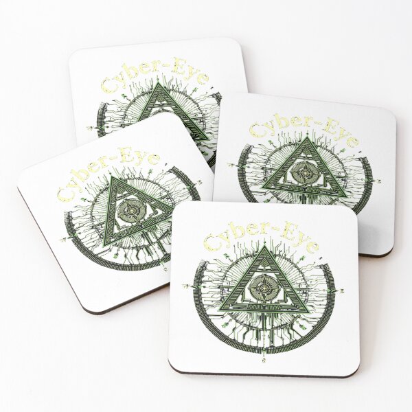 Item preview, Conspiracy Theory Tech Logo: Cyber-Eye designed and sold by ArtistryNetix.