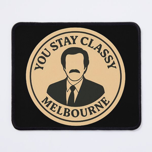Item preview, Anchorman Inspired Retro Australia Print: Melbourne designed and sold by PinUpPizzazz.